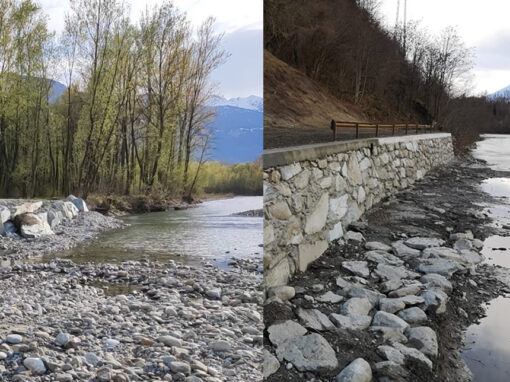 Interventi lungo il corso del Fiume Adda